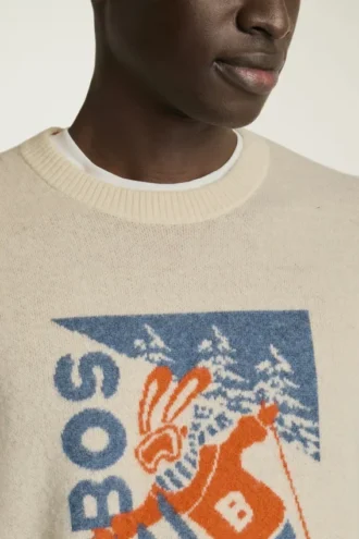 Maglione Ski Bunny in merino extrafine | Maglione da sci e après-ski retrò