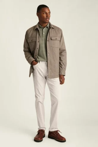 Pantaloni a 5 tasche in velluto a coste