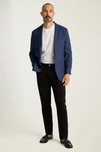 Pantaloni a 5 tasche in velluto a coste