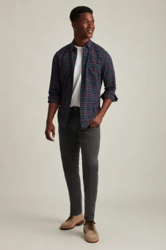 Pantaloni a 5 tasche in velluto a coste