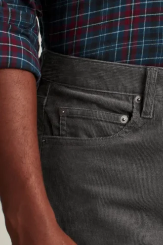 Pantaloni a 5 tasche in velluto a coste