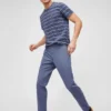 Pantaloni chino elasticizzati leggeri da uomo