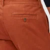 Pantaloni chino in cotone biologico elasticizzato