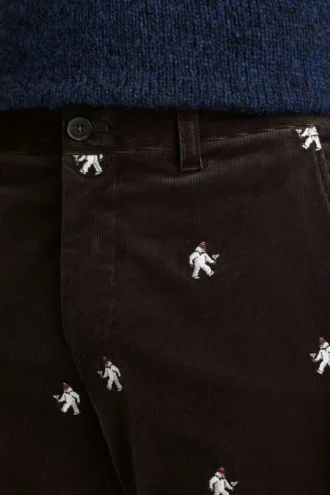 Pantaloni da festa da uomo di Bonobos | Chino invernali festosi