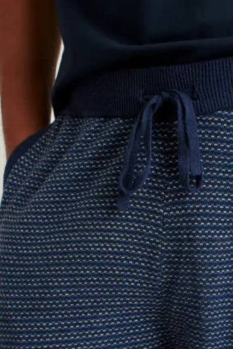 Pantaloni della tuta in cotone e cashmere