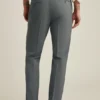 Pantaloni eleganti da uomo in lana elasticizzata