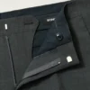 Pantaloni eleganti da uomo in lana elasticizzata