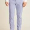 Pantaloni eleganti in cotone elasticizzato italiano