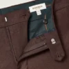 Pantaloni eleganti in lana spazzolata italiana Jetsetter
