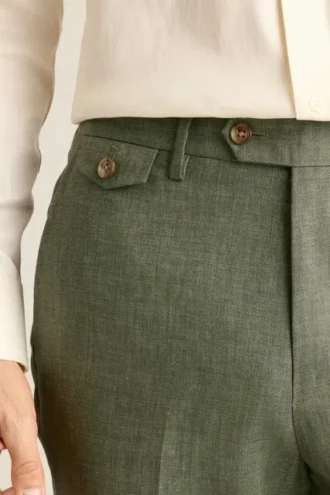 Pantaloni eleganti in lino italiano Jetsetter