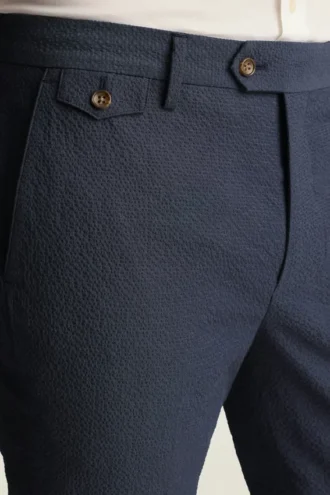 Pantaloni eleganti in seersucker italiano Jetsetter