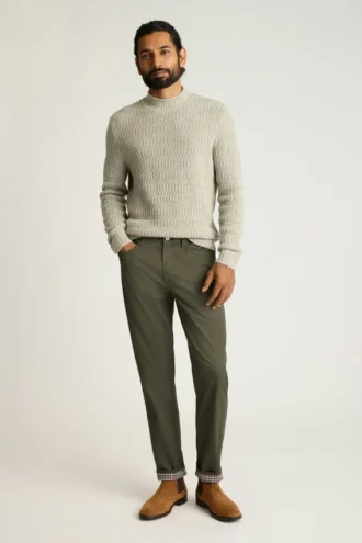 Pantaloni foderati in flanella Fireside