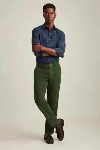 Pantaloni in moleskin italiano elasticizzato