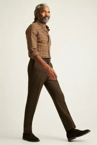 Pantaloni in tweed britannico Jetsetter
