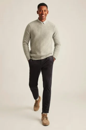 Pantaloni in velluto a coste con coulisse