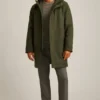 Parka – Giacca parka da uomo in lana italiana