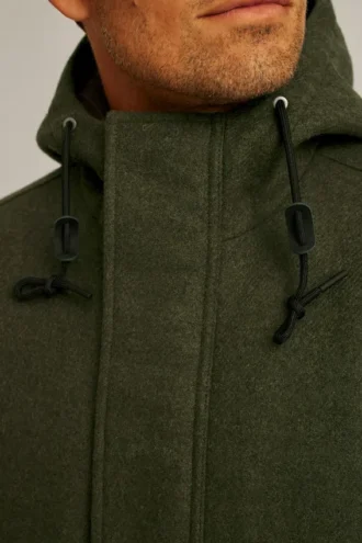 Parka – Giacca parka da uomo in lana italiana