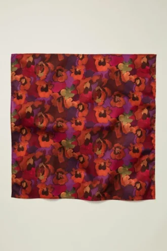 Pochette in cotone realizzata con tessuto Liberty