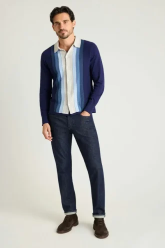 Polo a maniche lunghe Hudson