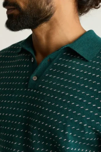 Polo a maniche lunghe Hudson