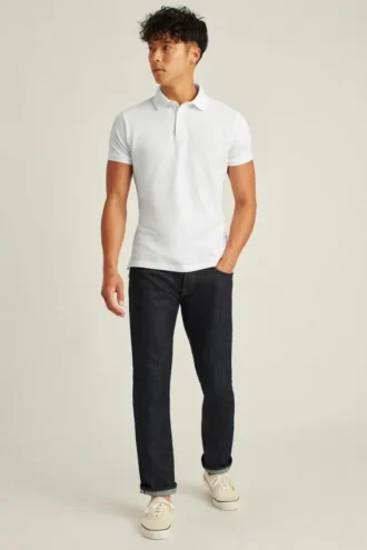 Polo classica in piqué