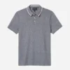 Polo in cotone e cashmere