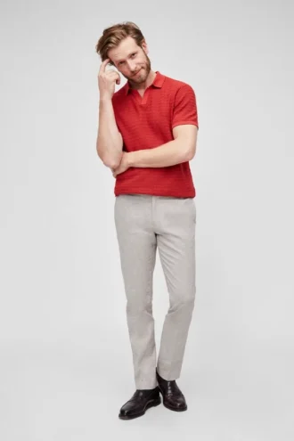 Polo in maglia retrò