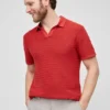 Polo in maglia retrò