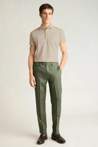 Polo in piqué elasticizzato