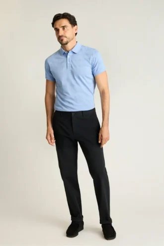 Polo in piqué elasticizzato