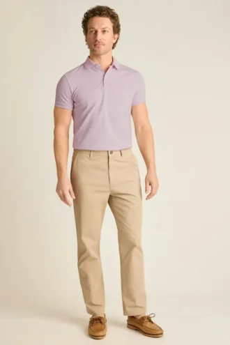 Polo in piqué elasticizzato