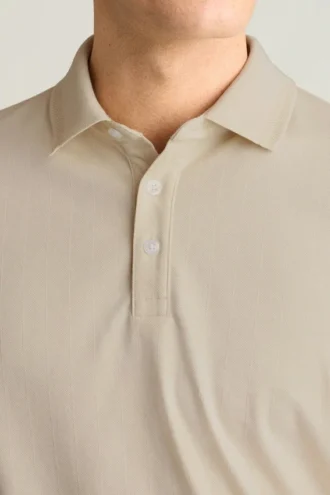 Polo in piqué elasticizzato