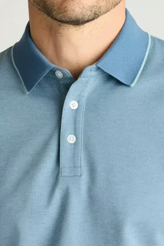Polo in piqué elasticizzato