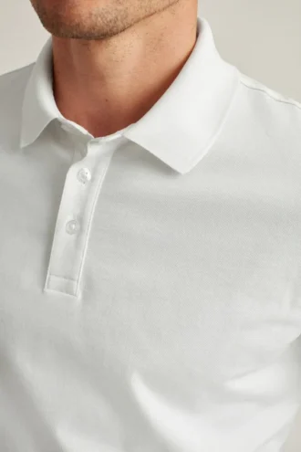 Polo in piqué elasticizzato