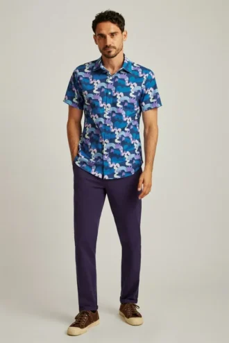 Riviera Short Sleeve Shirt Will Bryant X Bonobos