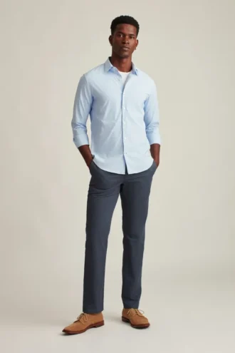 Stretch Washed Chino Pants: Tailored Fit and Slim Fit chinos