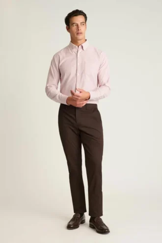Stretch Washed Chino Pants: Tailored Fit and Slim Fit chinos