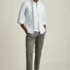 Stretch Washed Chino Pants: Tailored Fit and Slim Fit chinos