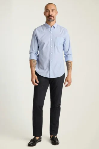 Stretch Washed Chino Pants: Tailored Fit and Slim Fit chinos