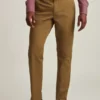 Stretch Washed Chino Pants: Tailored Fit and Slim Fit chinos