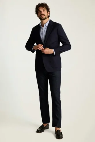 Unconstructed Italian Wool Blazer