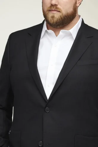 unconstructed italian wool blazer taglie forti 2 330x495 - Unconstructed Italian Wool Blazer | Taglie forti